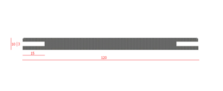 Доборный элемент телескопический